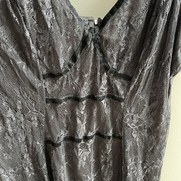 NWT! Standards & Practices Black Lace Dress 2X - Picture 2 of 7